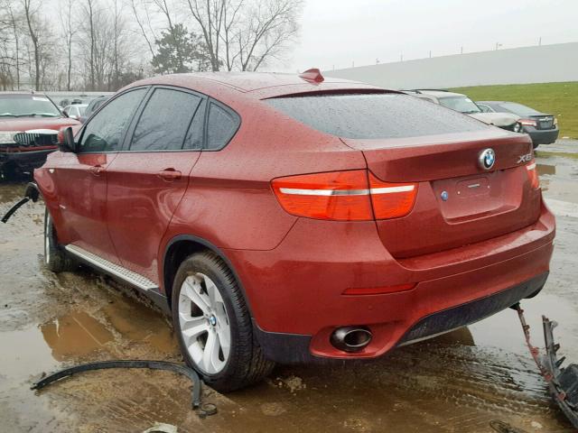 5UXFG4C59AL225732 - 2010 BMW X6 XDRIVE3 Rot Foto 3