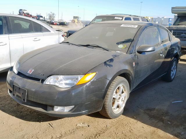 1G8AV12F94Z106097 - 2004 SATURN ION LEVEL BLACK photo 2