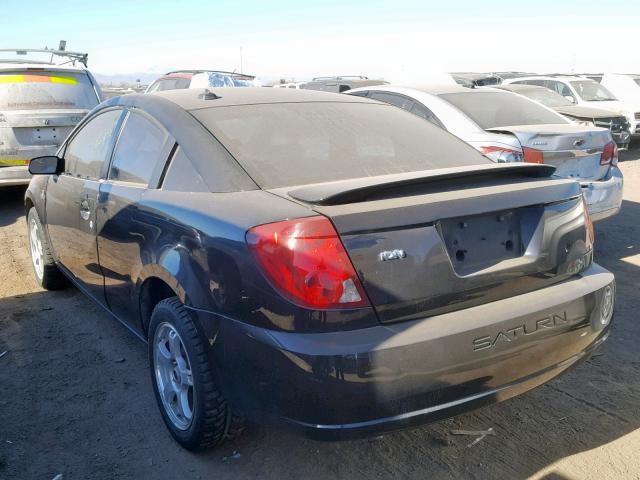 1G8AV12F94Z106097 - 2004 SATURN ION LEVEL BLACK photo 3