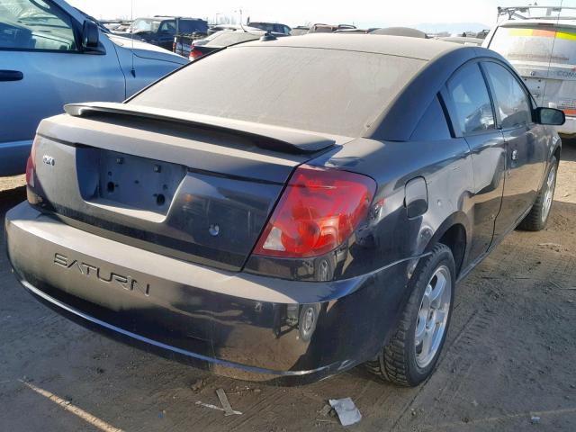 1G8AV12F94Z106097 - 2004 SATURN ION LEVEL BLACK photo 4