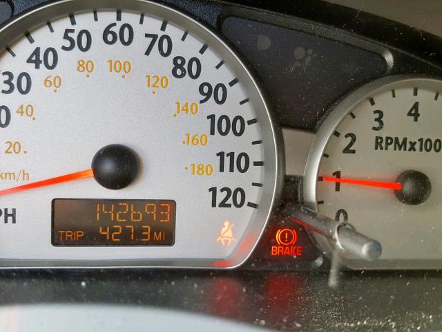 1G8AV12F94Z106097 - 2004 SATURN ION LEVEL BLACK photo 8