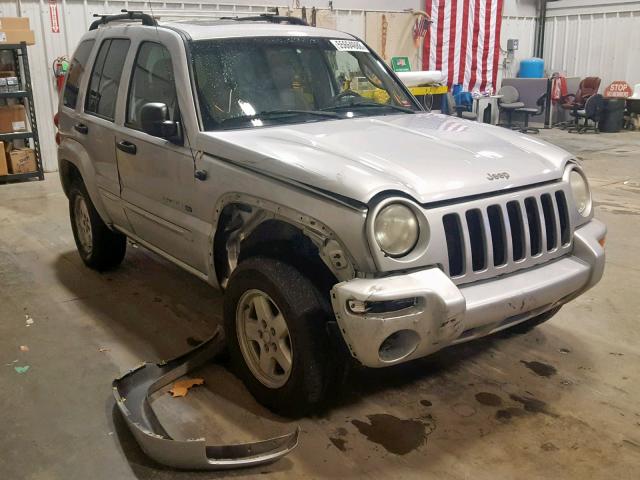 1J4GL58K22W199829 - 2002 JEEP LIBERTY LI SILVER photo 1