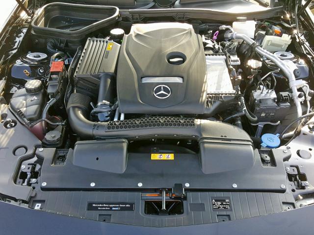 WDDPK3JA8JF151707 - 2018 MERCEDES-BENZ SLC 300 BLACK photo 7