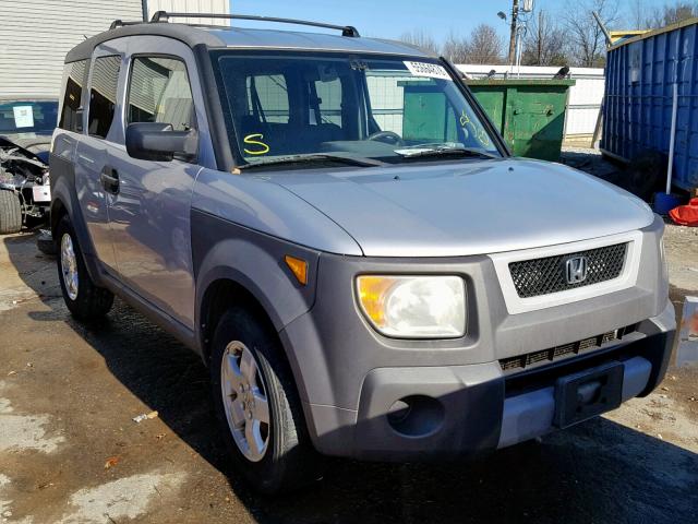 5J6YH28593L013317 - 2003 HONDA ELEMENT EX SILVER photo 1