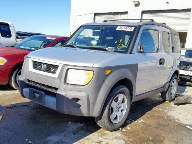 5J6YH28593L013317 - 2003 HONDA ELEMENT EX SILVER photo 2