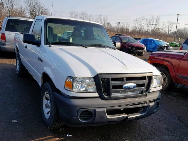 1FTYR10D29PA34494 - 2009 FORD RANGER WHITE photo 1