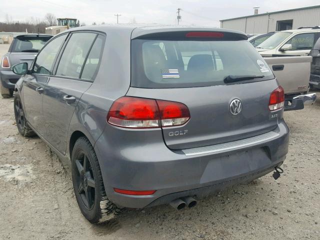 WVWDB7AJ2DW141361 - 2013 VOLKSWAGEN GOLF 银色 照片 3