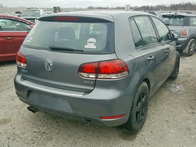 WVWDB7AJ2DW141361 - 2013 VOLKSWAGEN GOLF 银色 照片 4