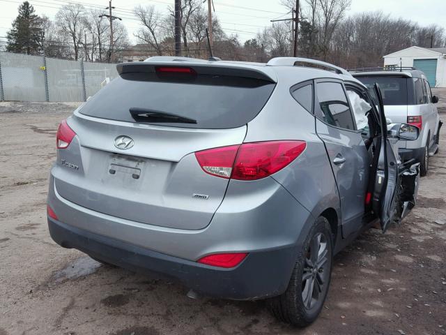 KM8JUCAG2FU965705 - 2015 HYUNDAI TUCSON LIM GRAY photo 4