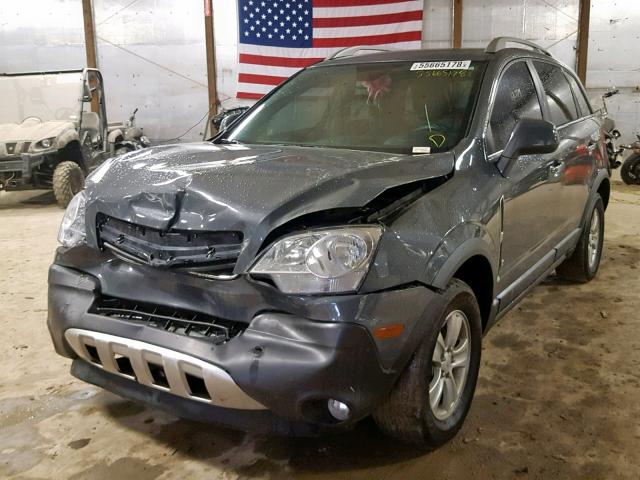 3GSCL33P38S604116 - 2008 SATURN VUE XE GRAY photo 2