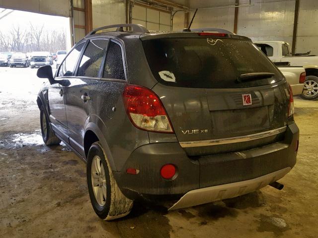 3GSCL33P38S604116 - 2008 SATURN VUE XE GRAY photo 3