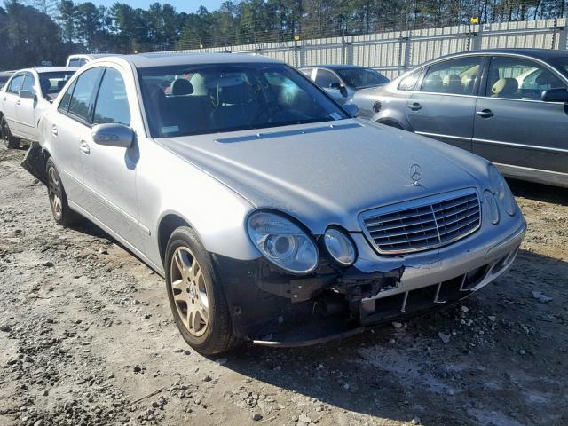 WDBUF65J53A205086 - 2003 MERCEDES-BENZ E 320 SILVER photo 1