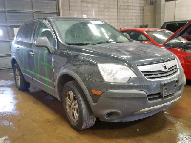 3GSCL33P48S720795 - 2008 SATURN VUE XE BLACK photo 1