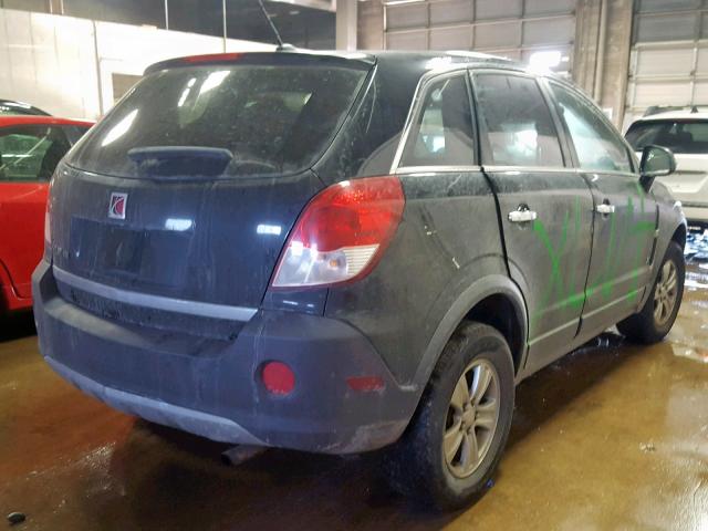 3GSCL33P48S720795 - 2008 SATURN VUE XE BLACK photo 4