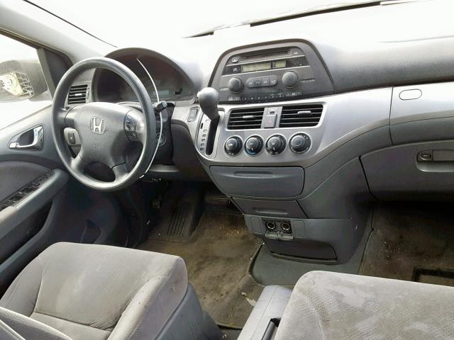 5FNRL38295B103710 - 2005 HONDA ODYSSEY LX SILVER photo 5