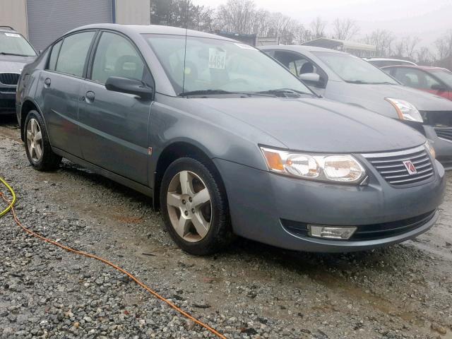 1G8AL55F77Z109206 - 2007 SATURN ION LEVEL BLUE photo 1