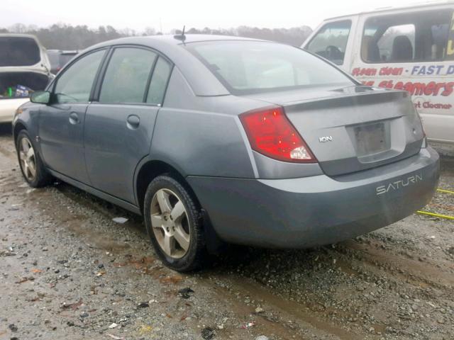 1G8AL55F77Z109206 - 2007 SATURN ION LEVEL BLUE photo 3