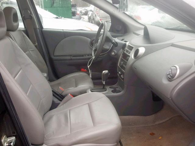 1G8AL55F77Z109206 - 2007 SATURN ION LEVEL BLUE photo 5