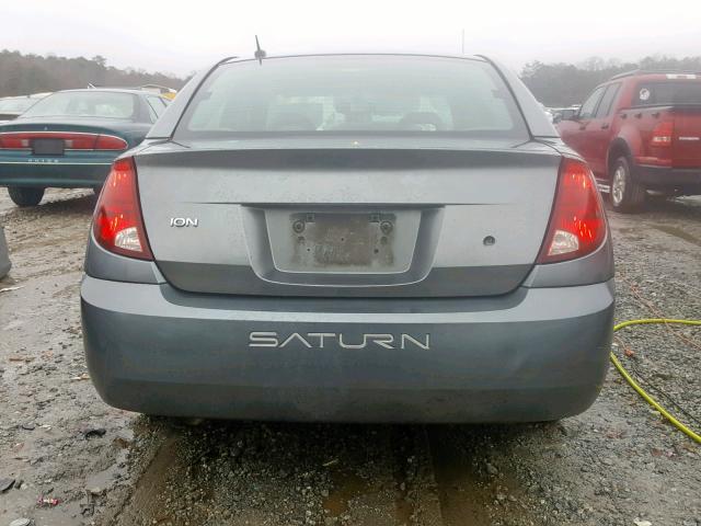 1G8AL55F77Z109206 - 2007 SATURN ION LEVEL BLUE photo 9