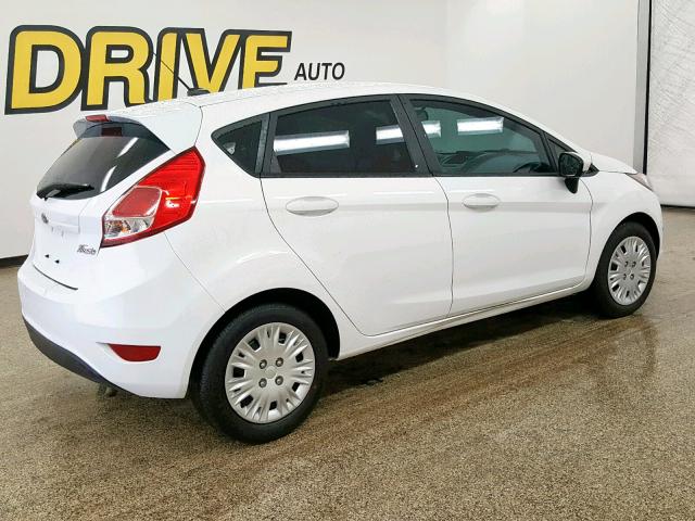 3FADP4TJ5GM171848 - 2016 FORD FIESTA S WHITE photo 4