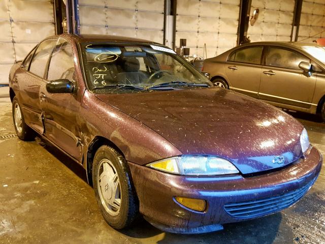 1G1JF5246W7135766 - 1998 CHEVROLET CAVALIER L PURPLE photo 1