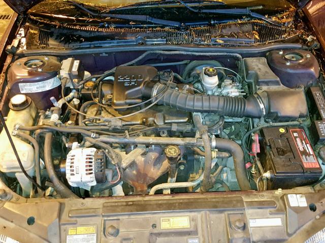 1G1JF5246W7135766 - 1998 CHEVROLET CAVALIER L PURPLE photo 7