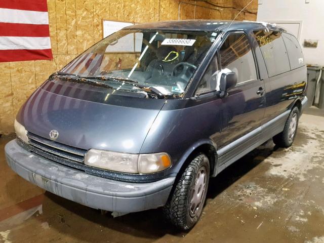 JT3AC22S6R1028953 - 1994 TOYOTA PREVIA LE GREEN photo 2