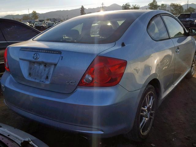 JTKDE177850007449 - 2005 TOYOTA SCION TC 蓝色 照片 4