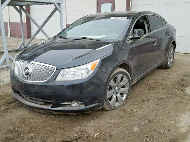 1G4GC5GC5BF100593 - 2011 BUICK LACROSSE C BLACK photo 2