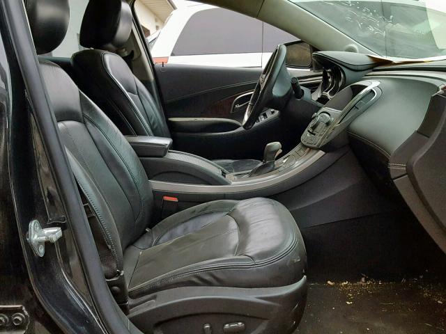 1G4GC5GC5BF100593 - 2011 BUICK LACROSSE C BLACK photo 5