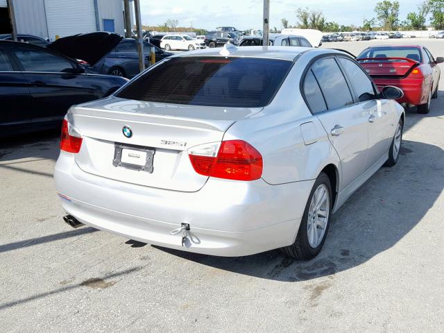 WBAVB17586NK34533 - 2006 BMW 325 I AUTO SILVER photo 4