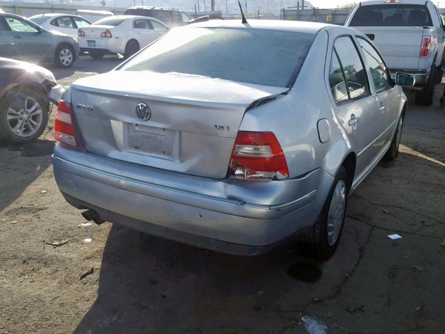 3VWRE69M24M015648 - 2004 VOLKSWAGEN JETTA GL SILVER photo 4