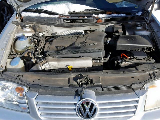 3VWRE69M24M015648 - 2004 VOLKSWAGEN JETTA GL SILVER photo 7