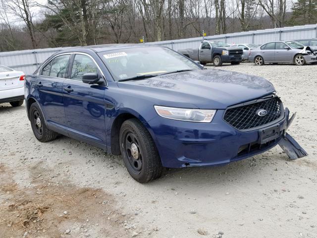 1FAHP2M85DG107994 - 2013 FORD TAURUS POL BLUE photo 1