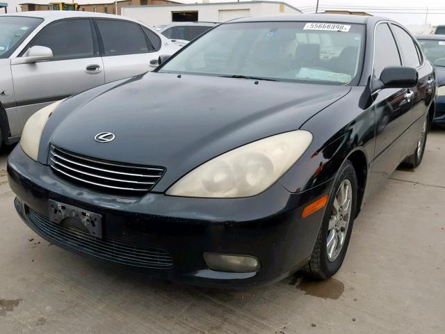 JTHBF30G730137137 - 2003 LEXUS ES 300 BLACK photo 2