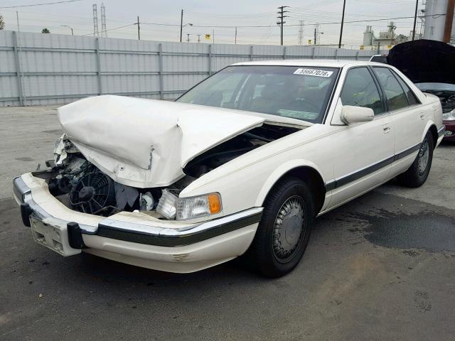 1G6KS52B6PU829983 - 1993 CADILLAC SEVILLE WHITE photo 2