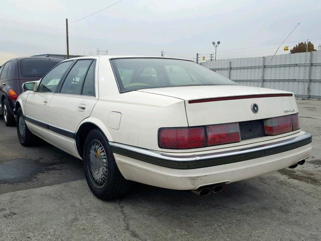 1G6KS52B6PU829983 - 1993 CADILLAC SEVILLE WHITE photo 3