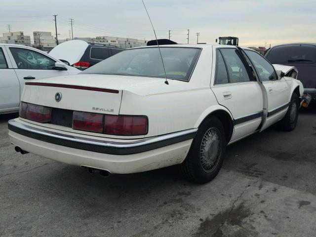 1G6KS52B6PU829983 - 1993 CADILLAC SEVILLE WHITE photo 4