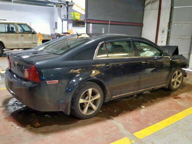 1G1ZC5E12BF187585 - 2011 CHEVROLET MALIBU 1LT BLACK photo 4