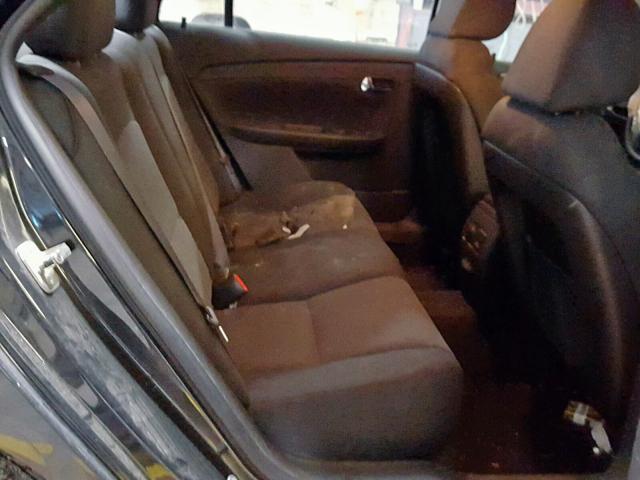 1G1ZC5E12BF187585 - 2011 CHEVROLET MALIBU 1LT BLACK photo 6