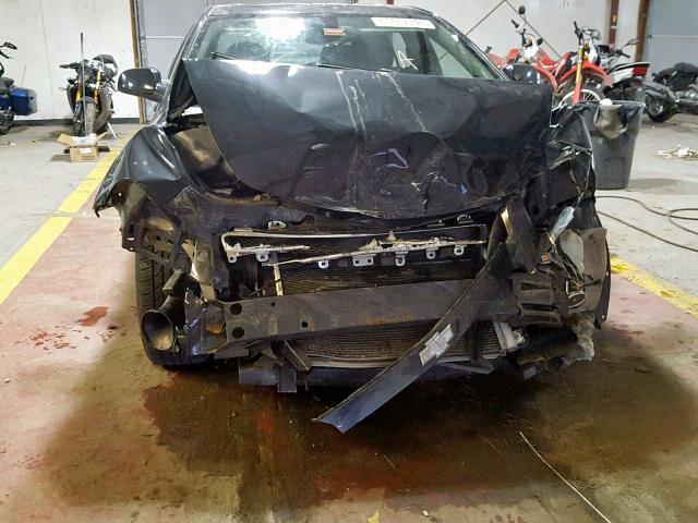 1G1ZC5E12BF187585 - 2011 CHEVROLET MALIBU 1LT BLACK photo 9