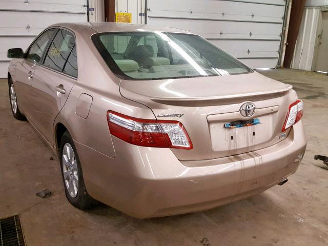 JTNBB46K173036707 - 2007 TOYOTA CAMRY NEW BEIGE photo 3