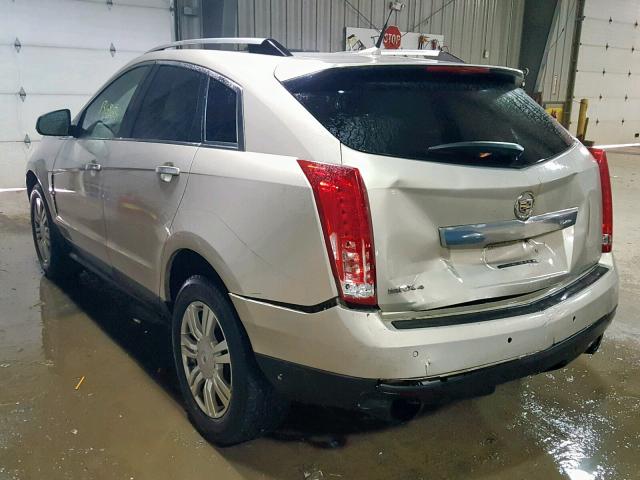 3GYFNDEYXAS636270 - 2010 CADILLAC SRX LUXURY GOLD photo 3