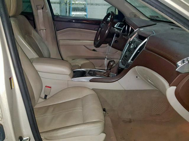 3GYFNDEYXAS636270 - 2010 CADILLAC SRX LUXURY GOLD photo 5