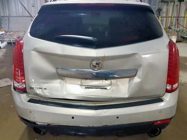 3GYFNDEYXAS636270 - 2010 CADILLAC SRX LUXURY GOLD photo 9