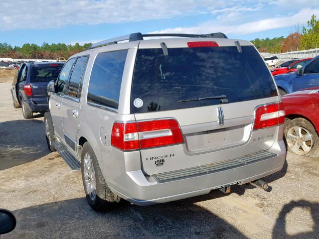 5LMFU27527LJ18287 - 2007 LINCOLN NAVIGATOR Gümüş foto 3
