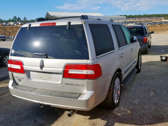 5LMFU27527LJ18287 - 2007 LINCOLN NAVIGATOR Gümüş foto 4