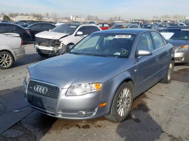 WAUDH78E56A220995 - 2006 AUDI A4 3.2 QUA GRAY photo 2