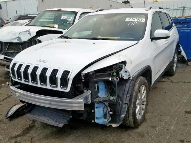 1C4PJLCB1GW275328 - 2016 JEEP CHEROKEE L WHITE photo 2