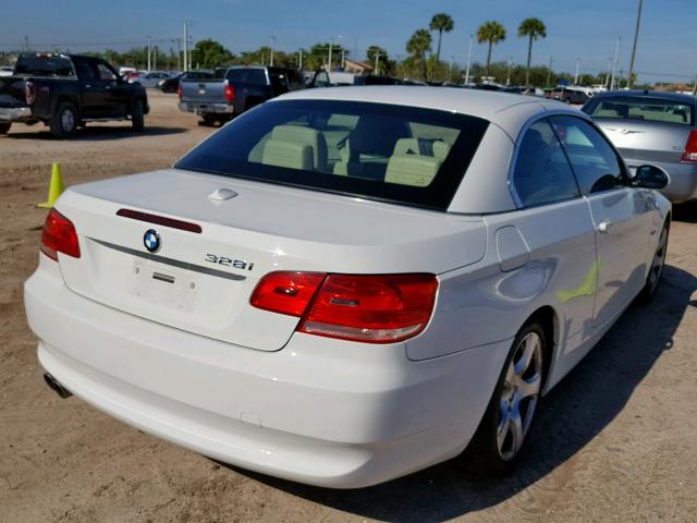 WBAWR335X8P151405 - 2008 BMW 328 I SULE WHITE photo 4